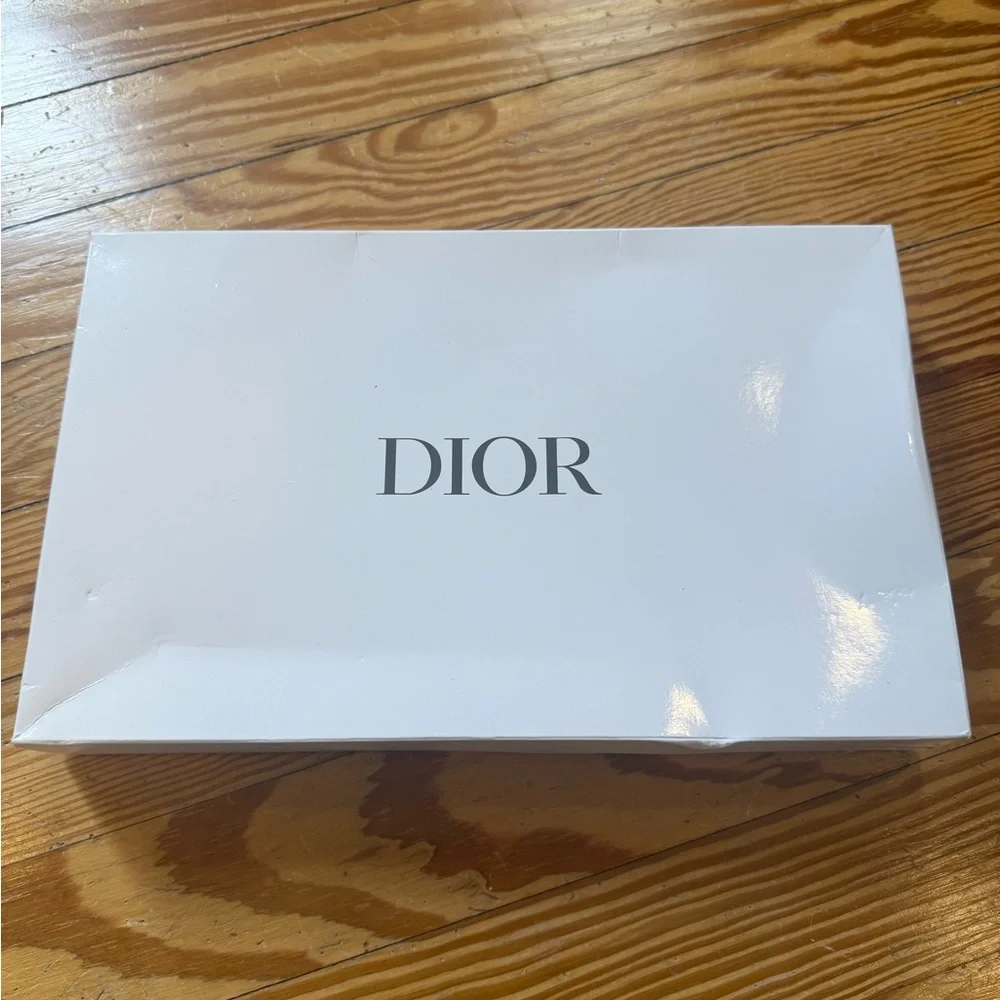 Dior Blush Pink Logo Cosmetic Case with Box